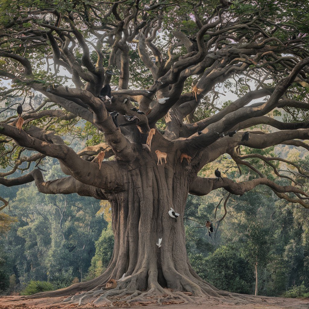 Tree of Life Exploring the Symphony of the Forest by www.world-tour.online